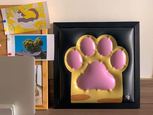דובי מעבדה קיר תפאורה סלון חתול של כפות דקורטיבי יצירתי בד בית מבטא מודרני אוכל אמבטיה קישוט, מוכן לתלות ציור