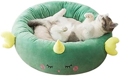 עצמי התחממות חתול מיטה-חמוד קצר קטיפה חתול מיטת מחצלת כרית מיטת בית 1 עבור כלב חתול מחמד בית אספקת