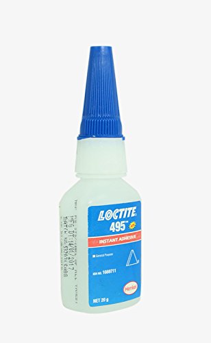 Henkel Loctite האמיתי 495 - דבק סופר - דבק מיידי - מטרה כללית - 20 גר ' - 50 חבילה