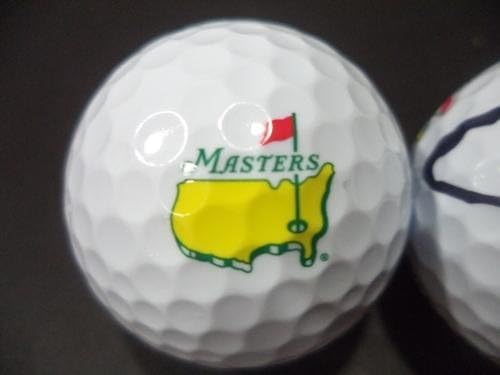 ג'יימי דונלדסון כוכב גולף חתום על חתימה חתימה מאסטרס לוגו לוגו גולף כדור COA B - כדורי גולף עם חתימה