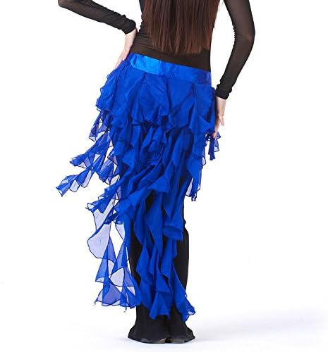 פרימיום בטן ריקוד היפ צעיף מצרים סגנון חגורת חצאית ריקוד לטיני ציצית גל חצאית עבור תלבושת