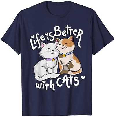 ולנטיין של חתול מאהב חיים הוא טוב יותר עם חתולים אמא של יום חולצה