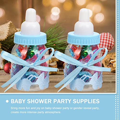 זרודקו בקבוקי תינוקות תינוק תינוק 12 יחידים מקלחת לתינוקות קופסת קופסה, מיני פלסטיק בקבוק האכלת תינוקות עם