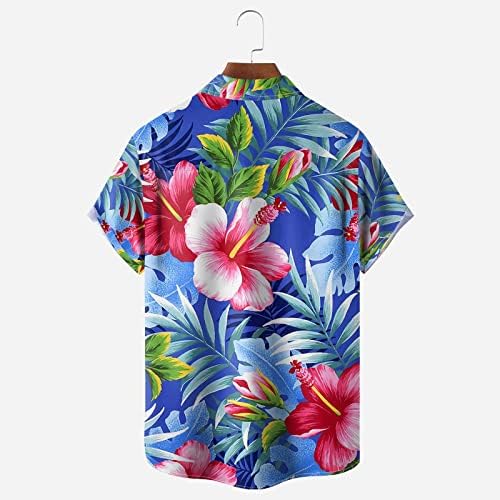 חולצות T קיץ חולצות פרח חולצה עם שרוולים קצרים בסגנון קיץ חוף קיץ רגוע חולצה עצלה מזדמנת בכושר ארוך