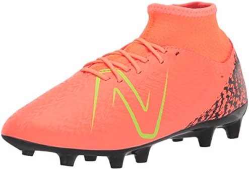 New Balance Unisex Tekela v4 Magique FG Soccer Shoe, Neonpragonfly/Black/Coloro Green, 10.5 Us Men