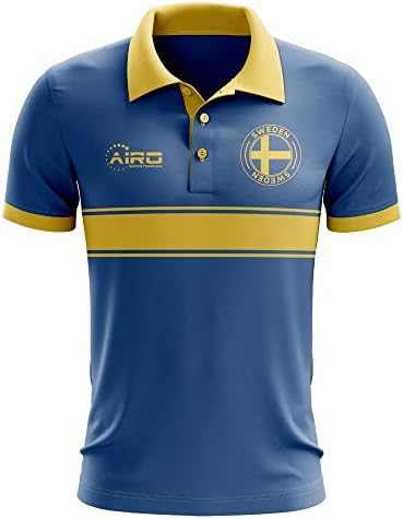 בגדי ספורט שוודיה קונספט פס פולו כדורגל כדורגל חולצה ג ' רזי