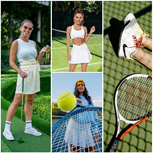 מגמות אמריקאיות חצאית טניס נשים עם כיסים קפלים קרוסאובר חצאיות אתלטיות גבוהות במותניים גולף חצאיות גולף לנשים