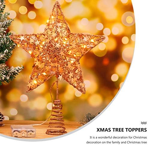 עץ כוכב מואר קסאו טופר כוכב חג המולד טופר עץ חג המולד עץ חג המולד כוכב חג המולד עץ טופר לקישוטי עץ חג המולד