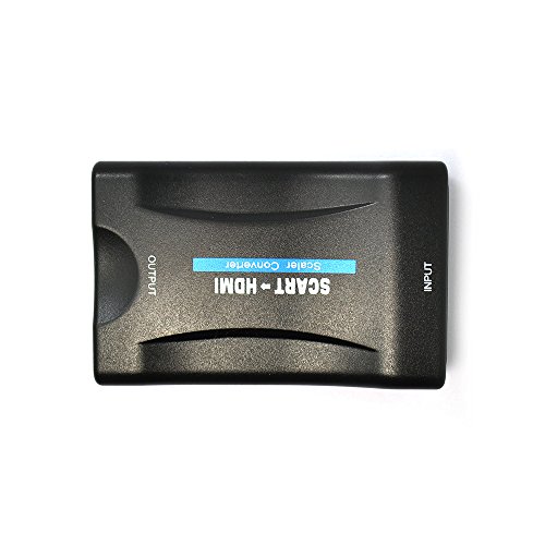 SCART ל- HDMI Video Video Converter Scaler טלפון CRT DVD SKY Box PS3 1080p AH198