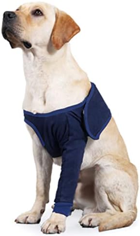 Alfie Pet - Fiza fraces קדמי כלב עם שרוול מגן תומך - צבע: נייבי, גודל: xxs