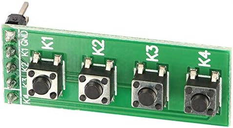 יוניברסל 4 כפתור מפתח לחצן מתג מודול לוח מקלדת עבור ערכת DIY של Arduino DIY Universal