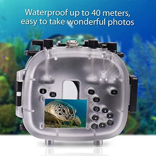 מארז צפרדעי ים מתחת למים 130ft/40 מ 'צלילה מצלמה מארז דיור אטום למים עבור fujifilm xt1